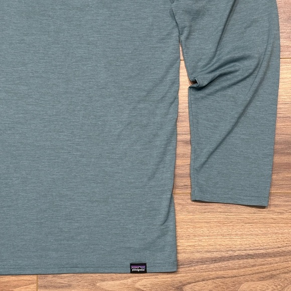 Patagonia Capilene Cool Daily Graphic Hooded Shirt Sun Hoody in Blue Size XL - Picture 6 of 12